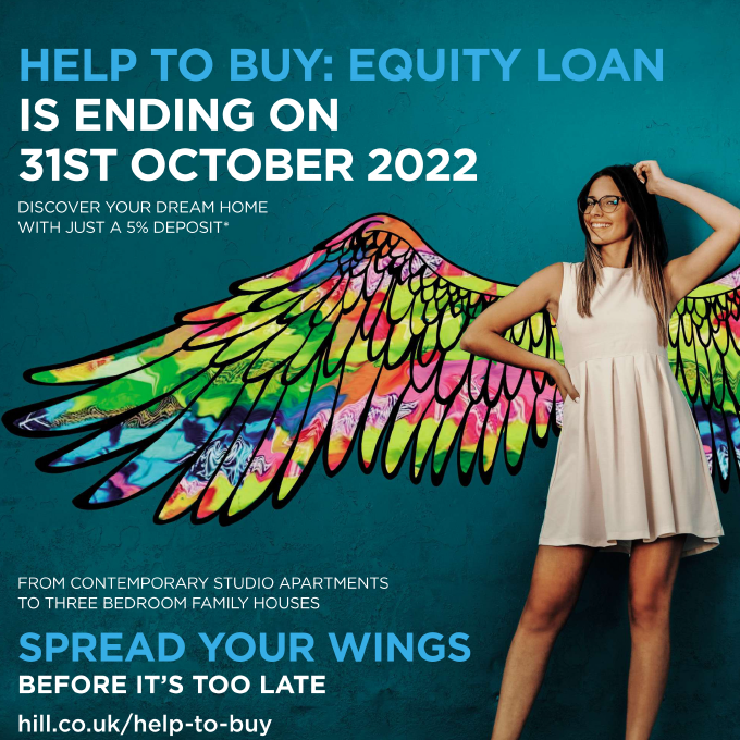 Promotion page showcasing the help to buy: equity loan scheme